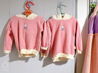 ［二手］粉色兔子姐妹裝