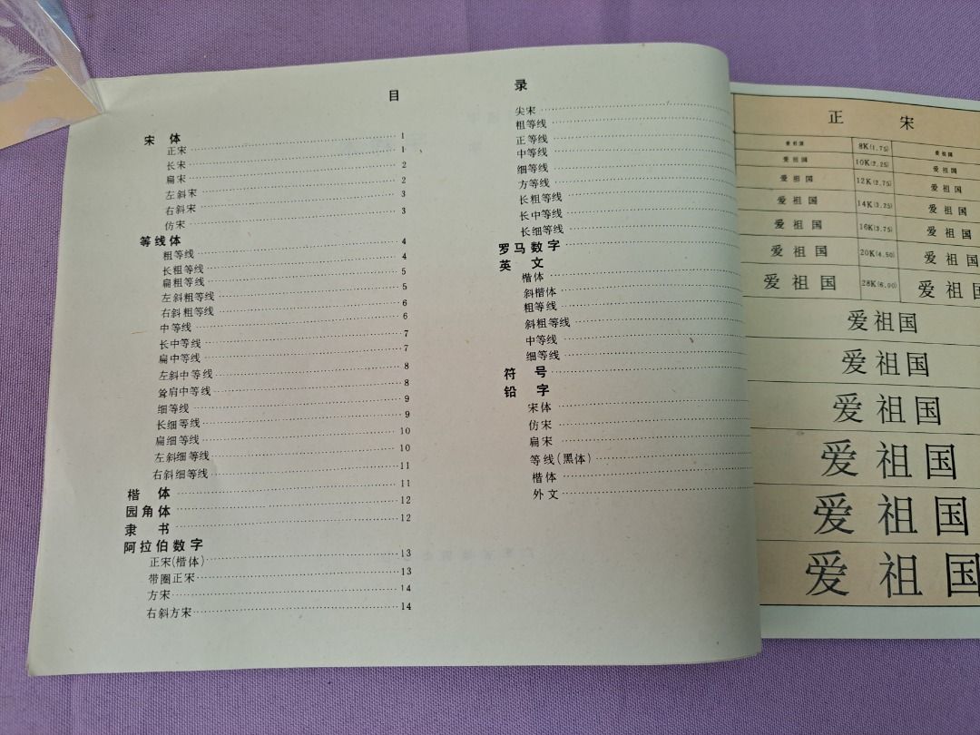 照相植字 鉛字 字樣本 廣東省地圖出版社 1985年5月第一版, 興趣及遊戲, 書本 & 文具, 教科書 - Carousell