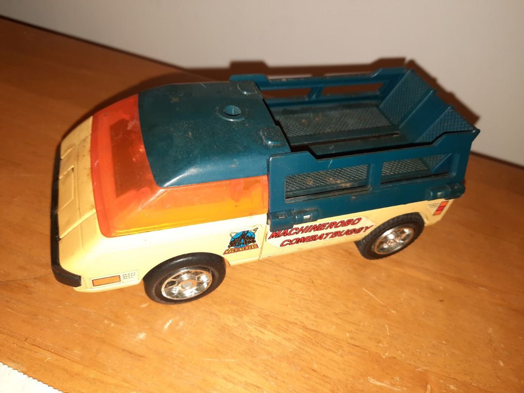 (不議價)懷舊 絕版 天威勇士 百變雄獅 Machine Robo Serie Combat Buggy gobots 超合金 Bandai ...