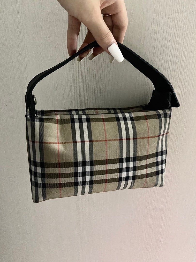 Reserved Authentic Vintage Burberry Nova Check Lunch Bag