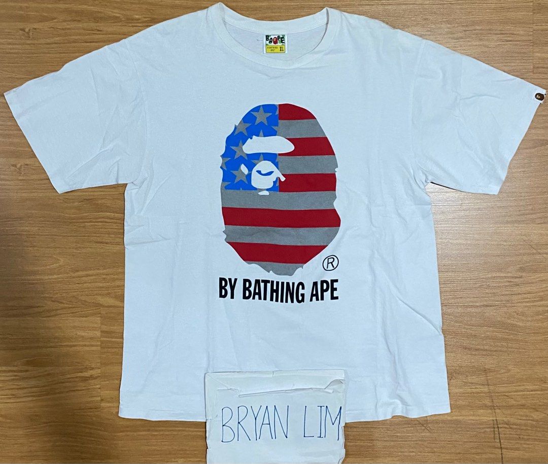 【専用】A BATHING APE BIG APE HEAD  USA FLAG