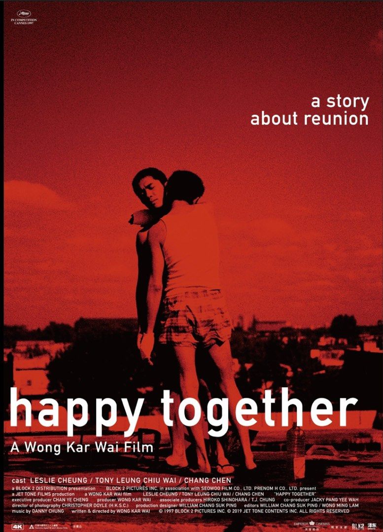 ブエノスアイレス　(春光乍洩/Happy together)サントラ・ポスター 映画ポスター（外国製・未使用品）】『ブエノスアイレス 春光乍洩