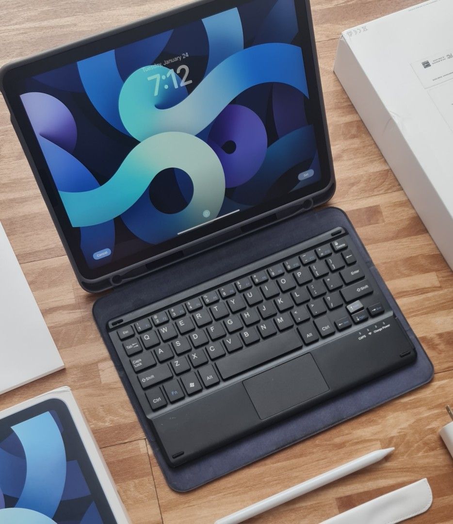 Pencil +Keyboard FlioCase) Apple Ipad Air 4 64 GB 64Gb 4th