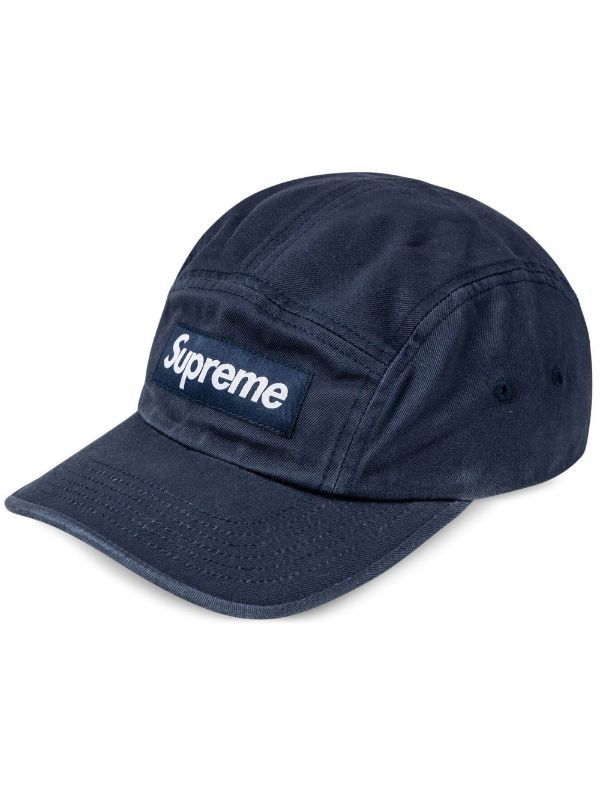 全新Supreme Washed Chino Twill Camp Cap 五分割帽帽子老帽, 他的時尚