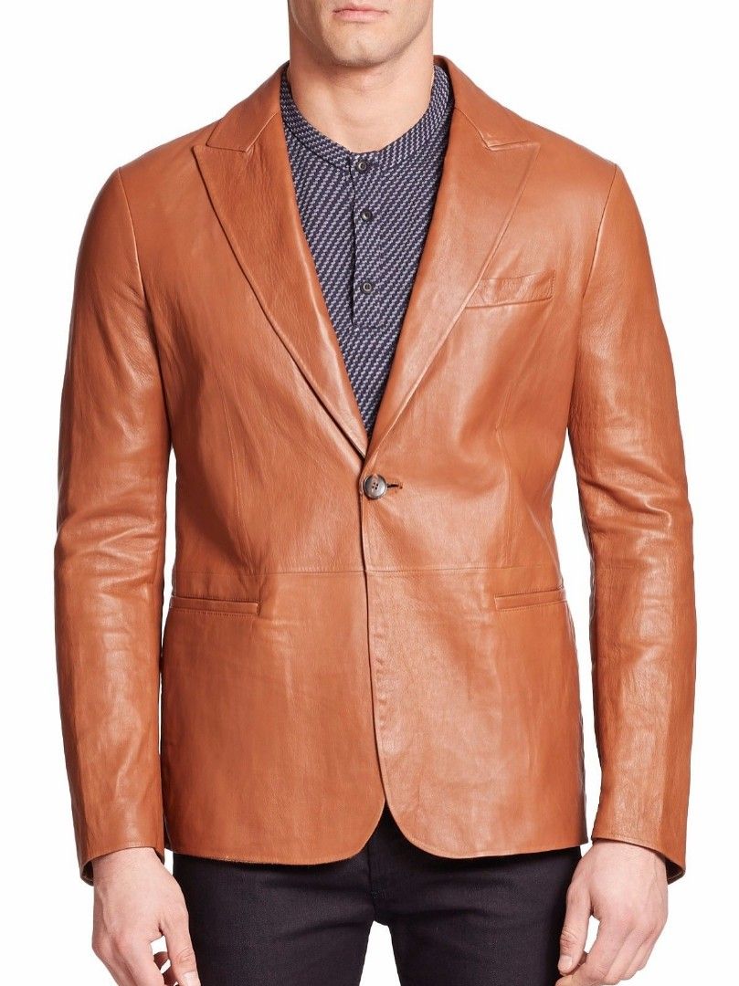 Tailor made new arrivals leather jacket