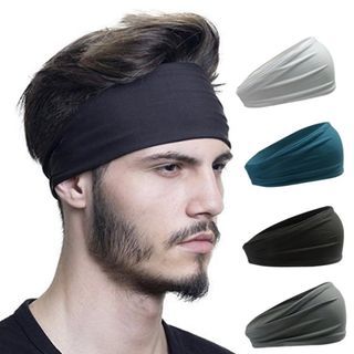 Absorbent Sport Sweat Headband For Men Women Yoga Hair Bands Sweatband Outdoor Cycling Running Sports Accessories