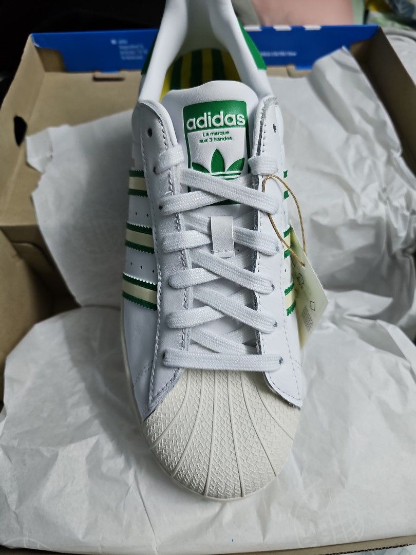 Adidas Superstar GX9878 GREEN WHITE