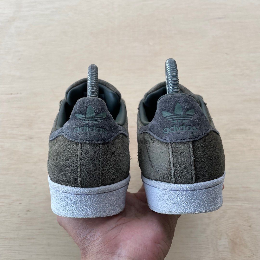 adidas superstar olive green