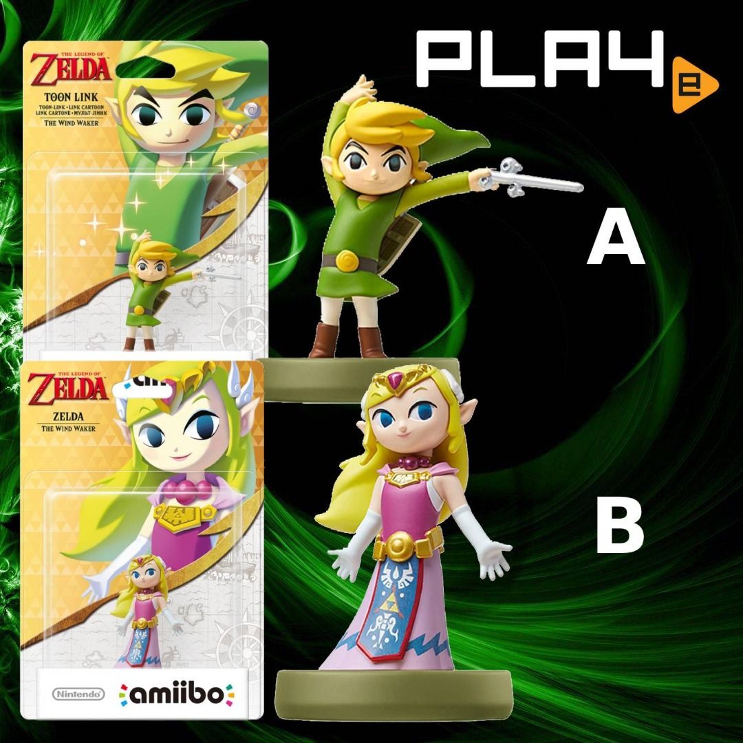 Toon Link Amiibo Wind Waker legend of Zelda Nintendo Switch Wii U 3DS NEW  SEALED