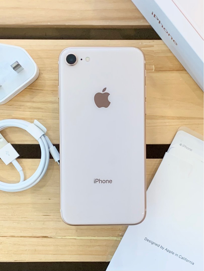 Apple iPhone 8 64GB 100% *FREE CASE* #494