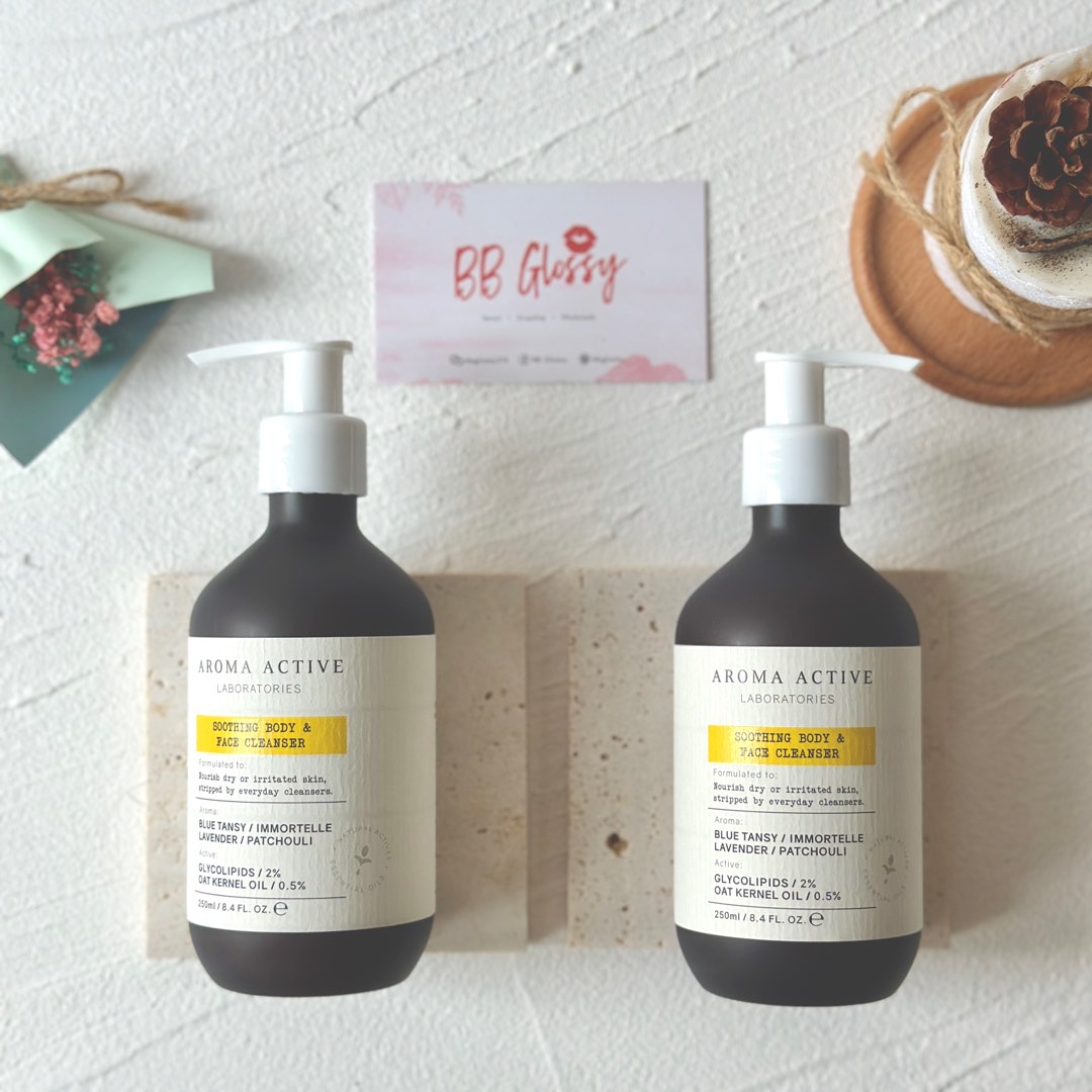 Aroma Active Laboratories Soothing Body & Face Cleanser 250ml, Beauty