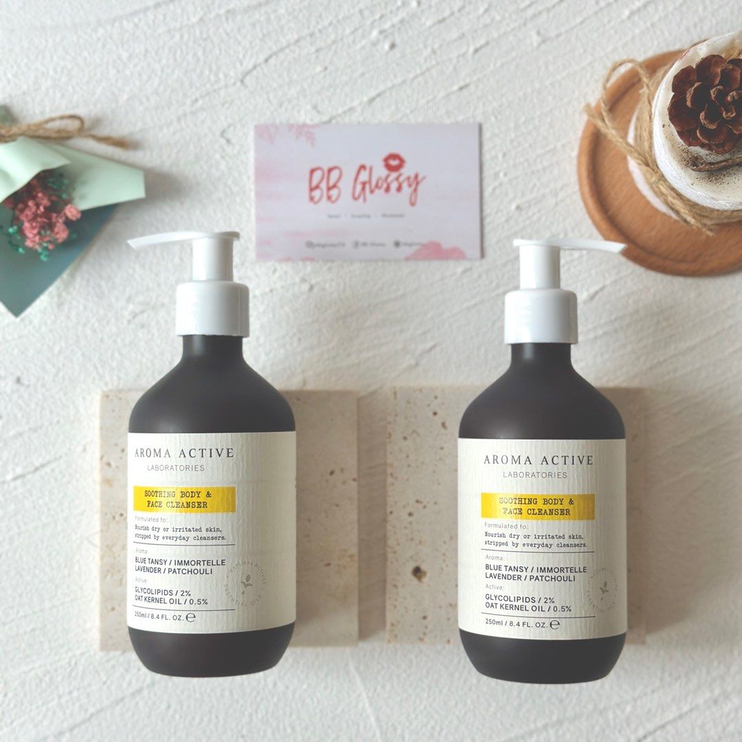 Aroma Active Laboratories Soothing Body & Face Cleanser 250ml, Beauty