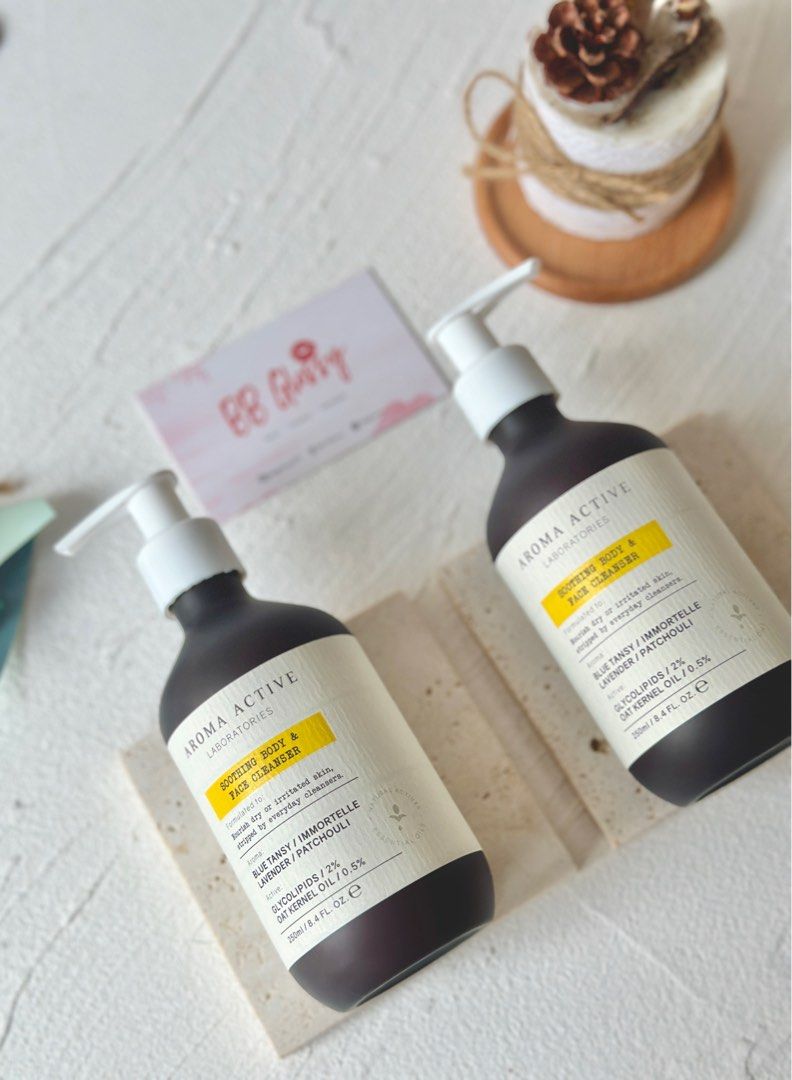 Aroma Active Laboratories Soothing Body & Face Cleanser 250ml, Beauty