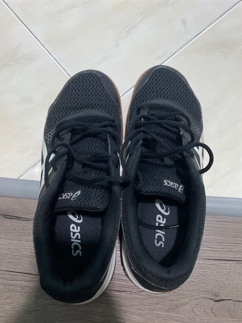 asics gel rocket black