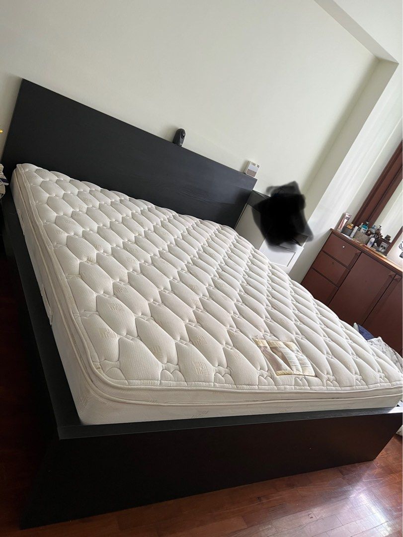 Australian king size mattress and bed, Furniture & Home Living