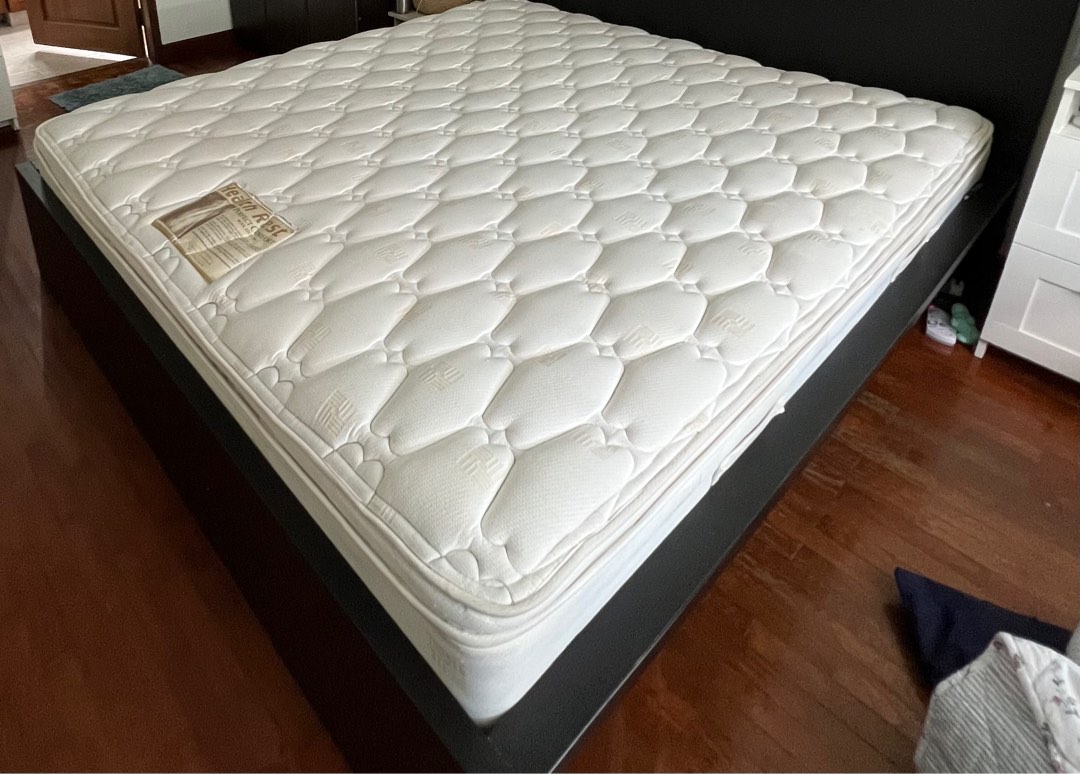 Australian king size mattress and bed, Furniture & Home Living