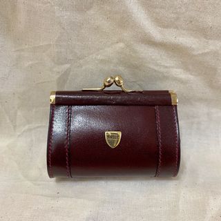 Bally 古董皮革口金零錢盒