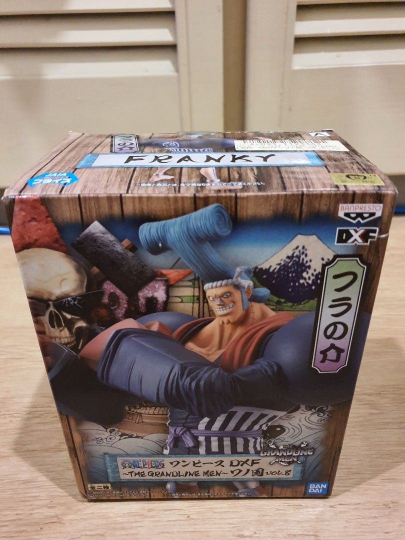 Banpresto One Piece Franky Figure - The Grandline Men Wano Kuni Vol.8 Collectible