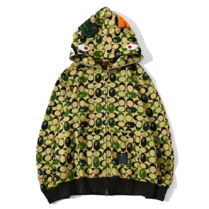 Coach bape coat clearance