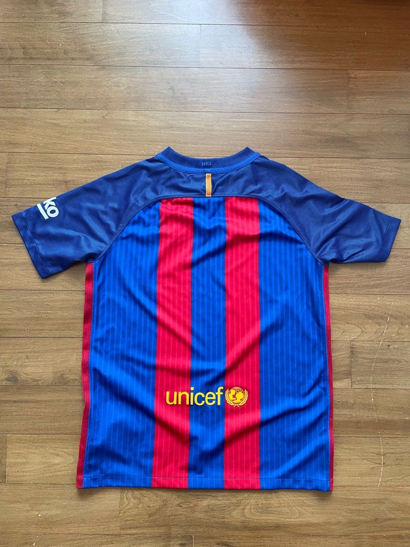 Barcelona 2016 Jersey Home Nike Youth Men s Fashion Activewear