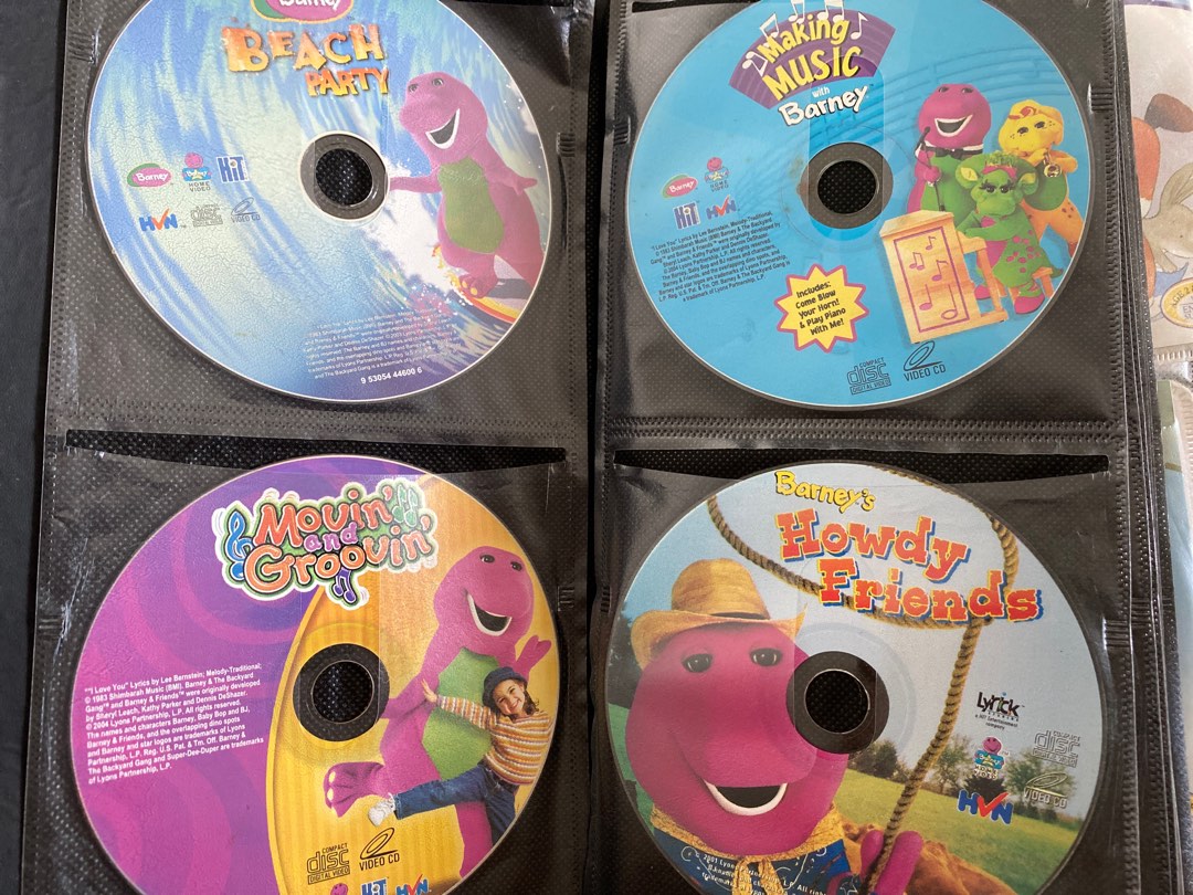 Barney VCD, Hobbies & Toys, Music & Media, CDs & DVDs on Carousell