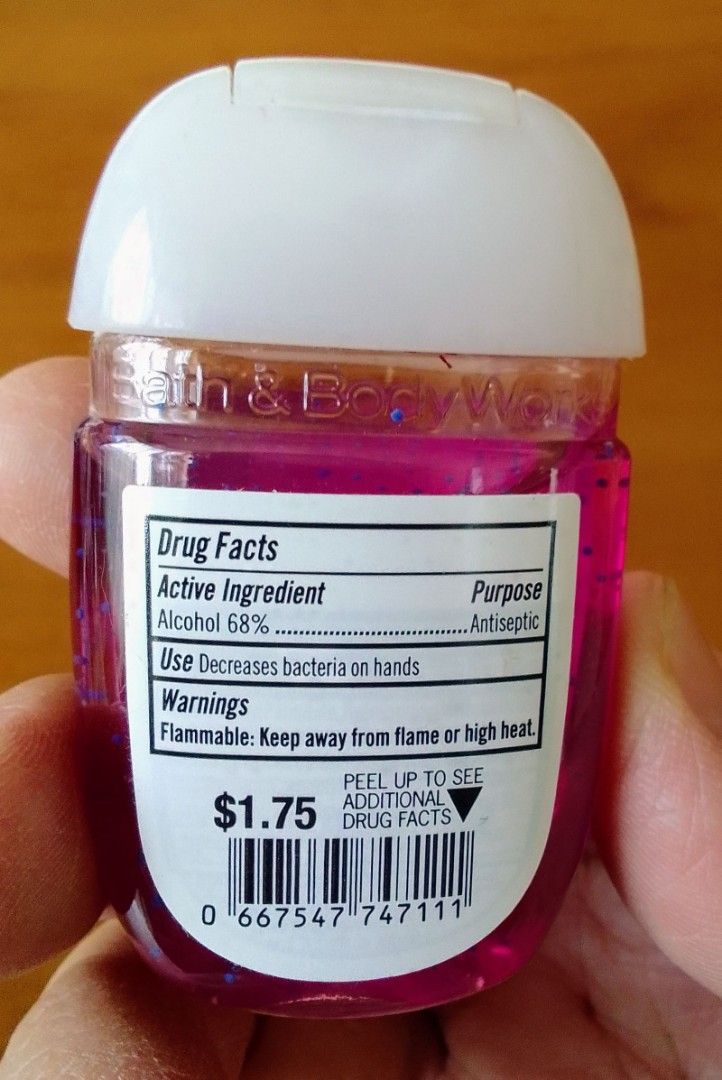 Bath And Body Works Anti-bacterial Hand Gel 20-pack Pocketbac Sanitizers