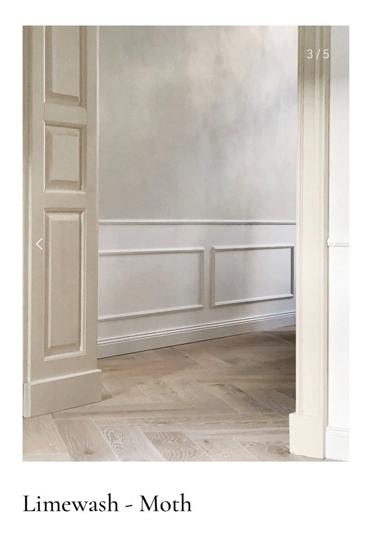 Bauwerk Limewash Paint in Moth (1L), Furniture & Home Living, Home