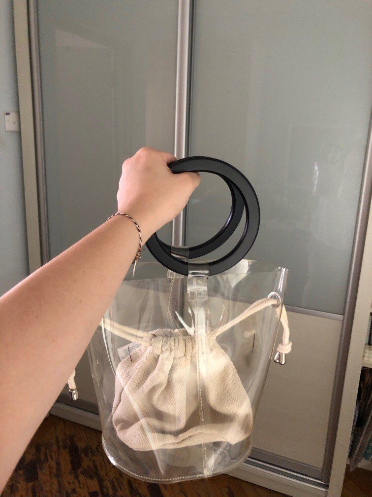 Bershka clear on sale bag