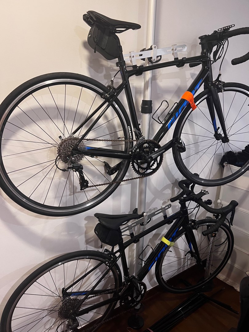 bike stand floor to ceiling