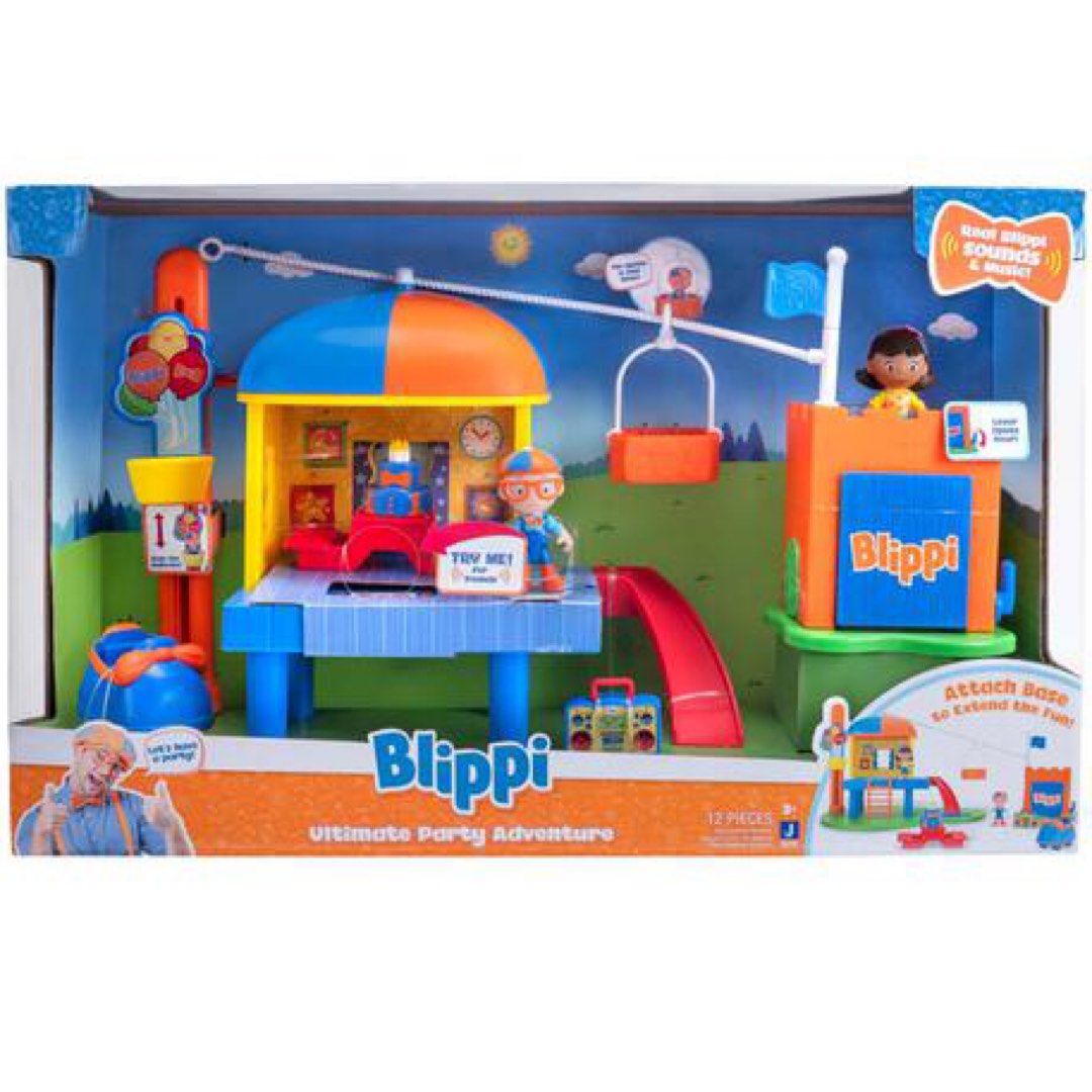 Blippi Ultimate Party Adventure Playset 興趣及遊戲 玩具 遊戲類 Carousell