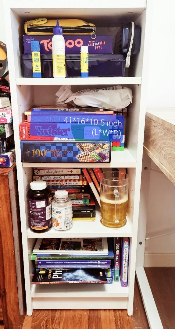 Book shelf ikea, Furniture & Home Living, Furniture, Shelves,