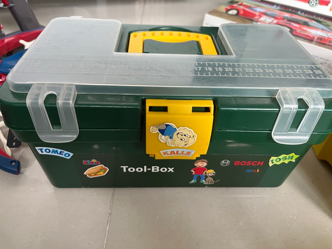 Bosch toy tool box, Hobbies & Toys, Toys & Games on Carousell