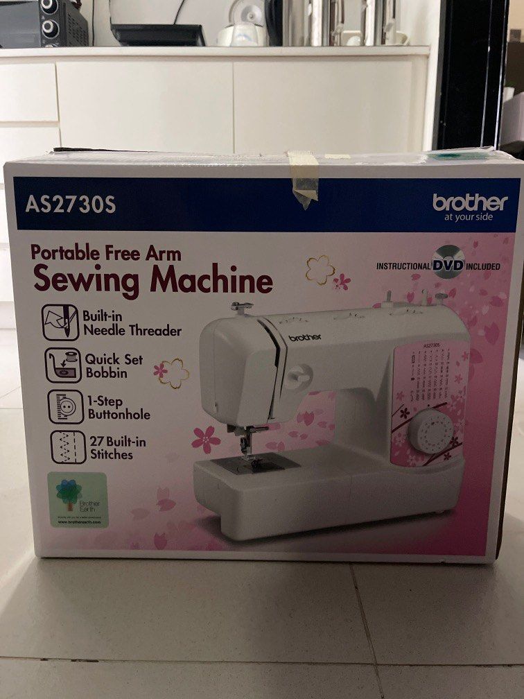 Brother sewing machine AS2730S, TV & Home Appliances, Other Home