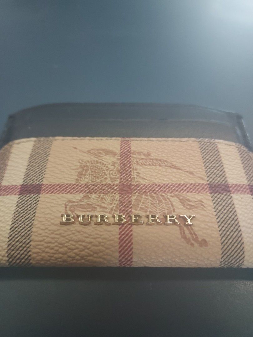 Burberry card holder, Men's Fashion, Watches & Accessories, Wallets ...