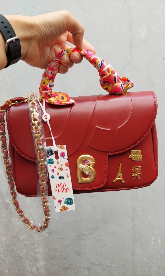 Jual Bag Buttonscarves x Collaborators Emily Alma Flap Bag Small