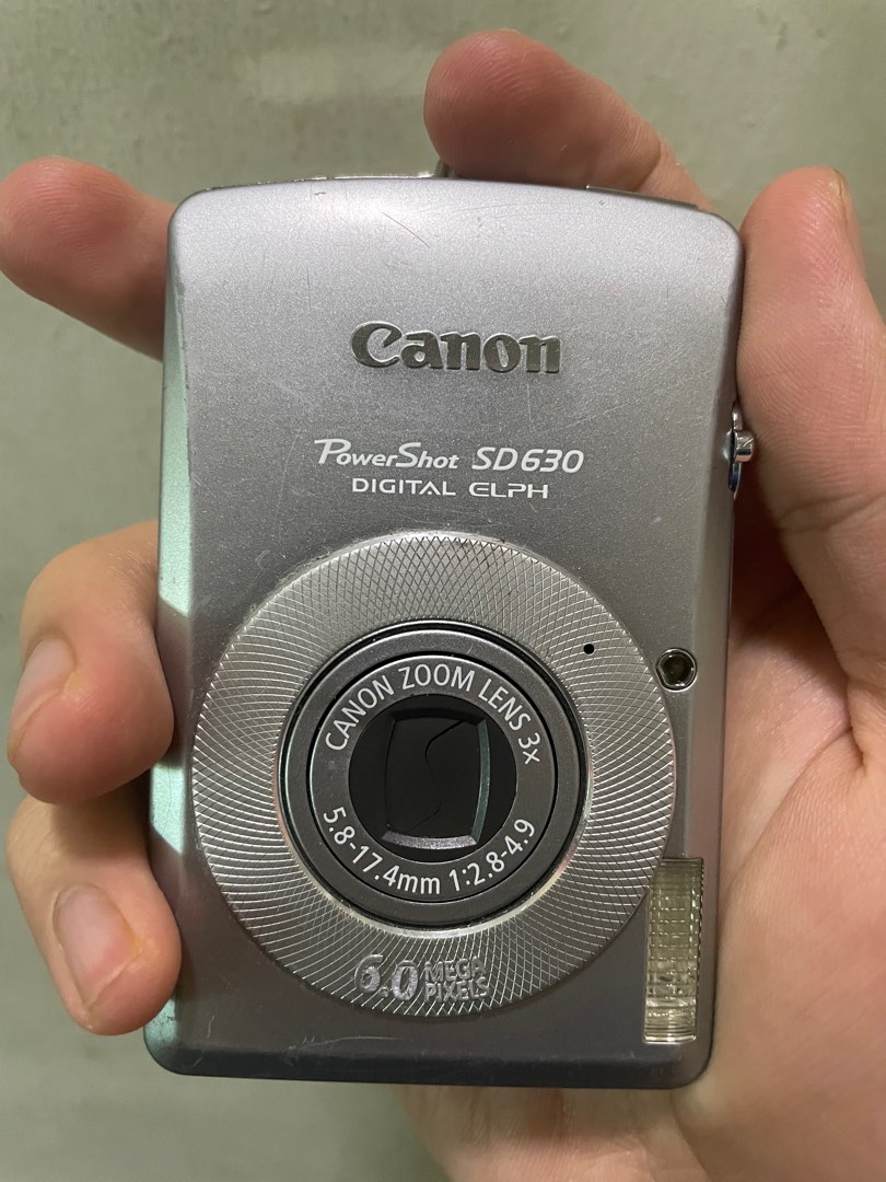Canon Powershot SD 630 CCD Digital Camera, Photography, Cameras on