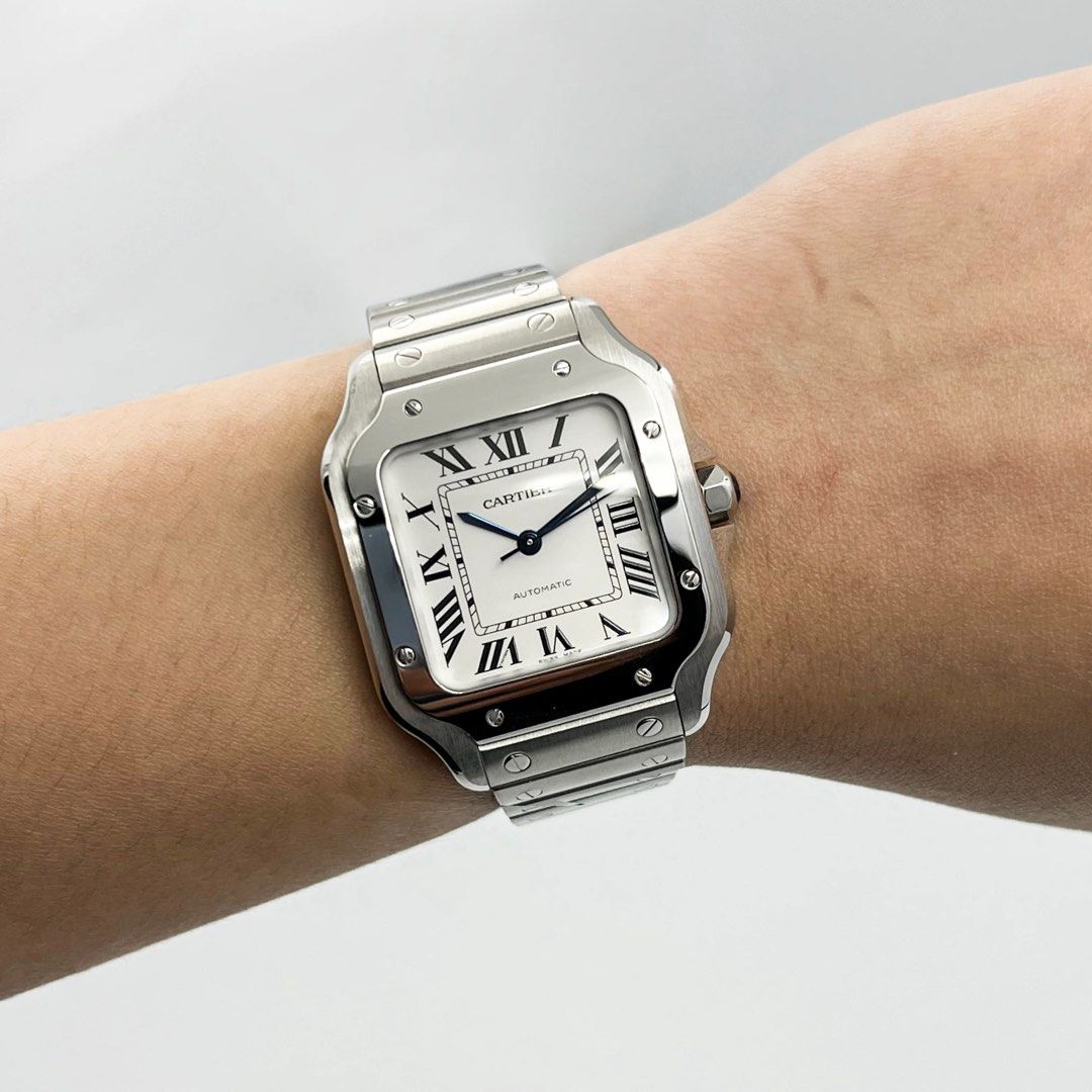 Cartier Santos de Cartier Medium WSSA0029 2023, Men's Fashion, Watches ...