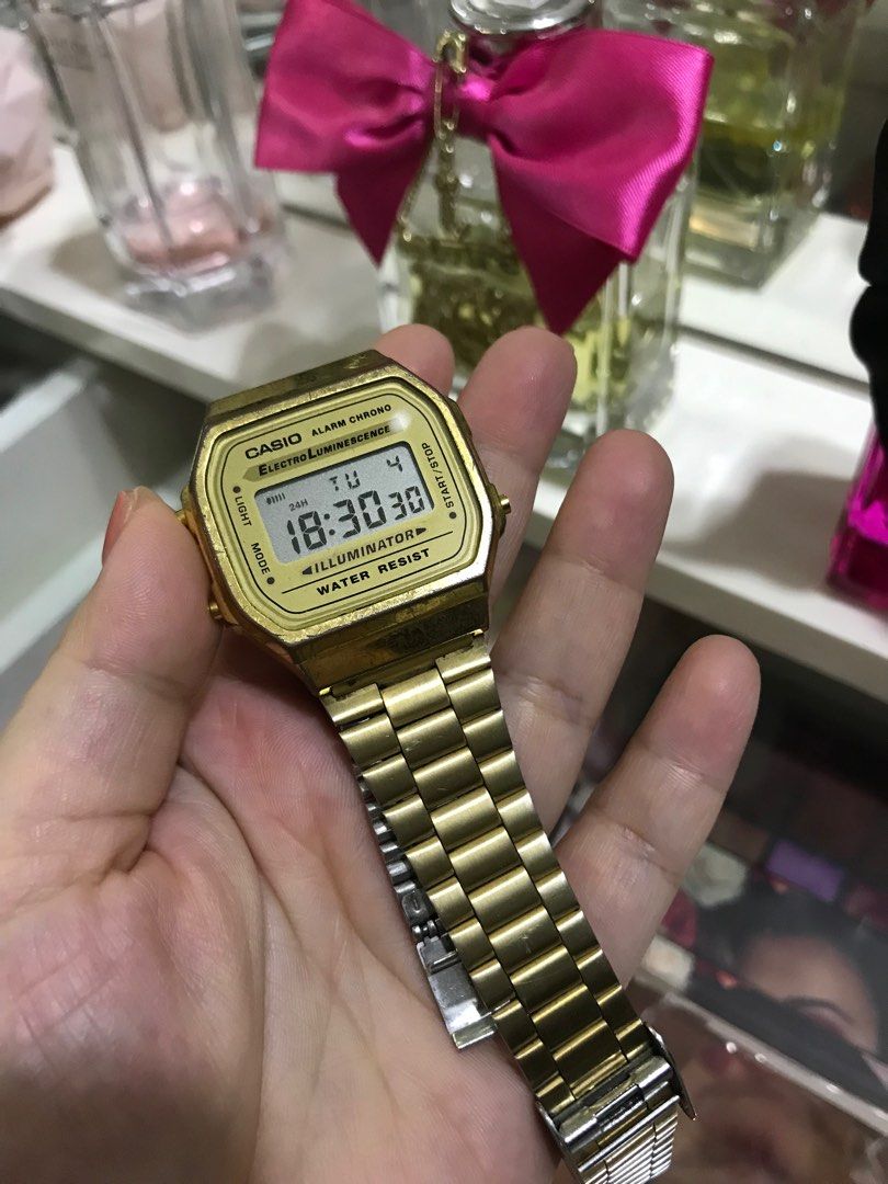 Casio A168, Women's Fashion, Watches & Accessories, Watches on Carousell
