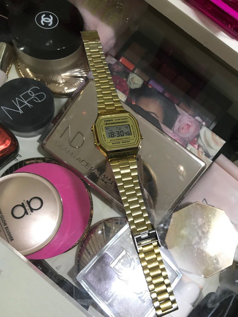 Casio A168, Women's Fashion, Watches & Accessories, Watches on Carousell