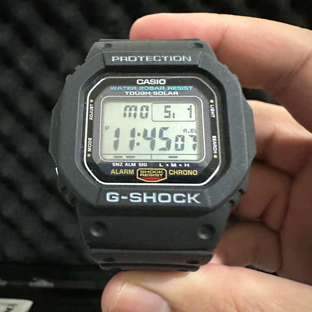 Casio G-Shock G-5600UE Tough Solar., Men's Fashion, Watches ...
