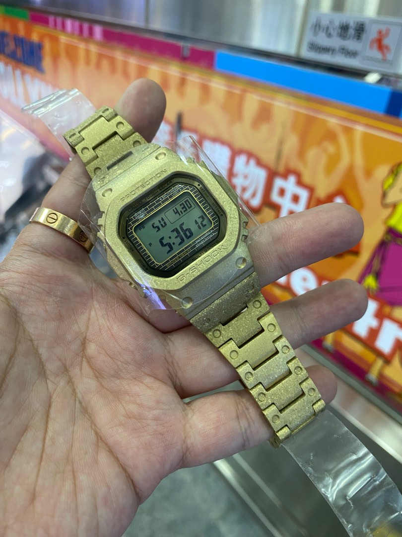 Casio Gshock Gmw-b5000pg-9, 名牌, 手錶- Carousell