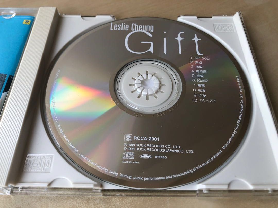 レスリー・チャン(张国荣) 「Gift」Leslie Cheung CD完全版 Amazon