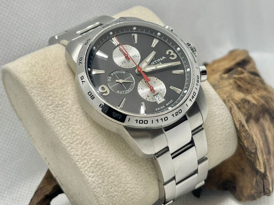 CERTINA C001.427.11.057.01 MEN S DS PODIUM AUTOMATIC CHRONOGRAPH