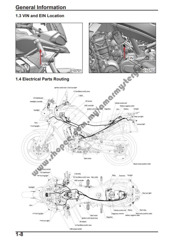 CFMOTO CF 800XC Touring ATV OEM Service Manual SM-800XC2021-V2 (2021-2022)