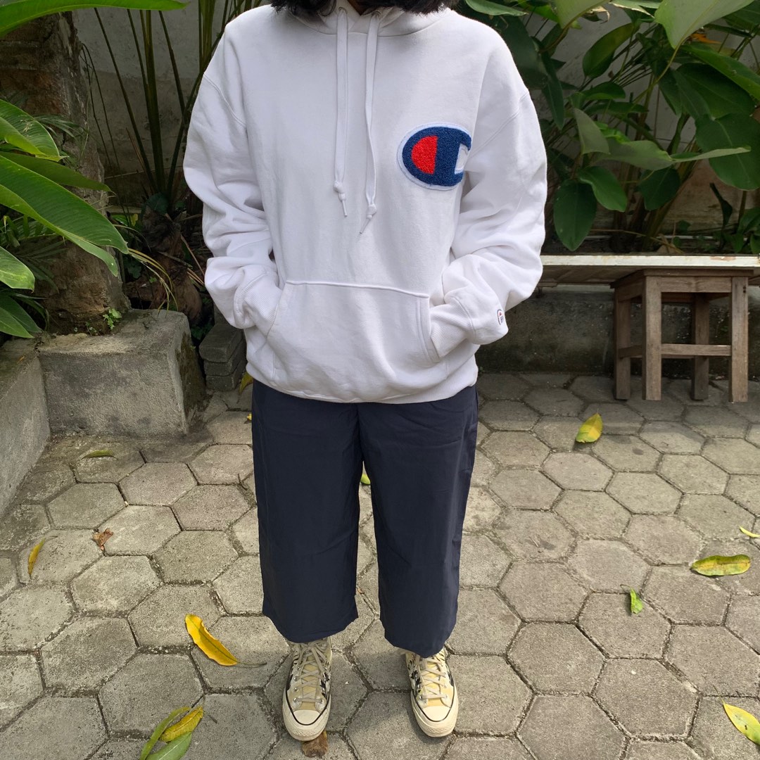Hoodie champion big logo store