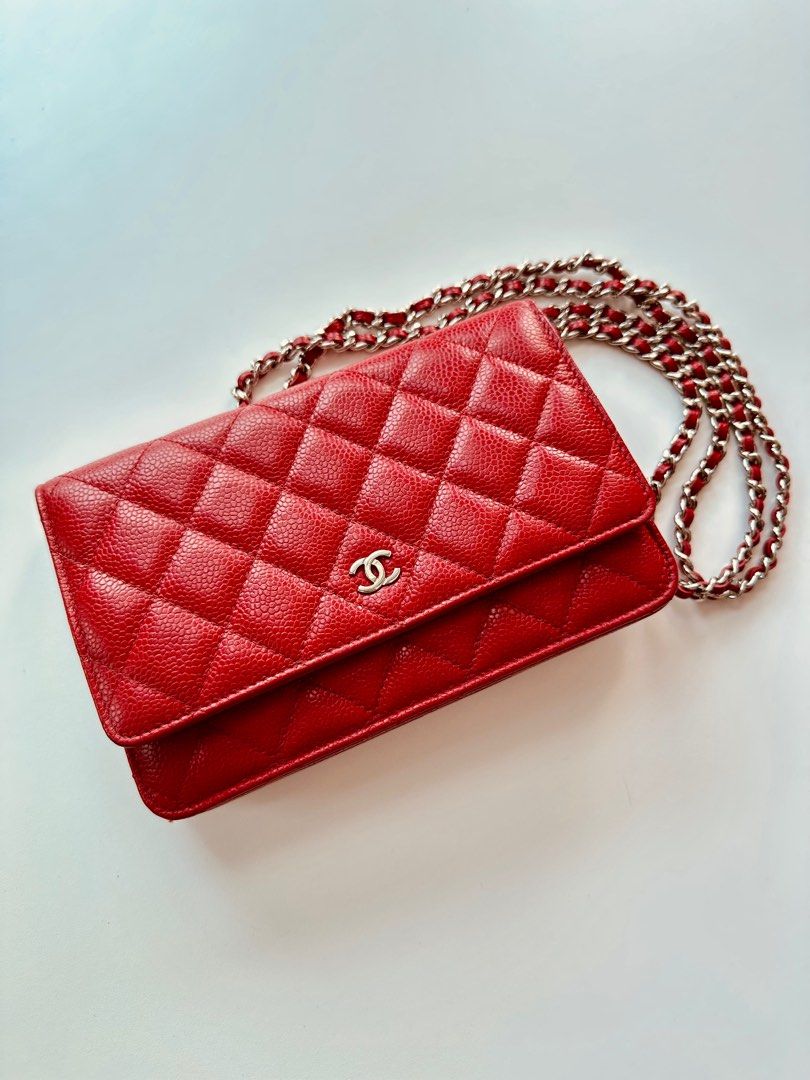 Chanel Wallet on Chain, Luxury, Bags & Wallets on Carousell