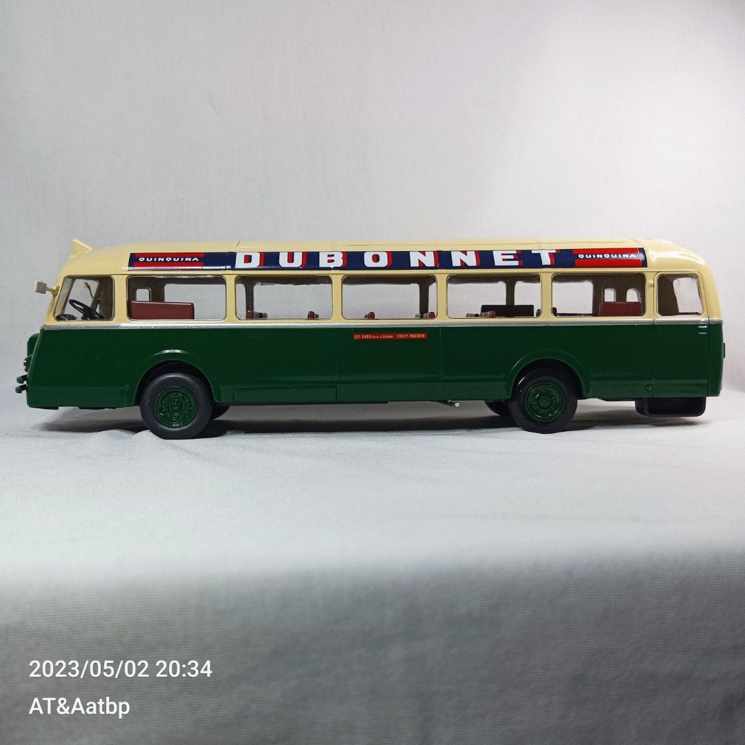 Bus Chausson Apvu Ratp – Atlas Editions 1/43, Modèle AL9419F, Neuf Sous Boîte