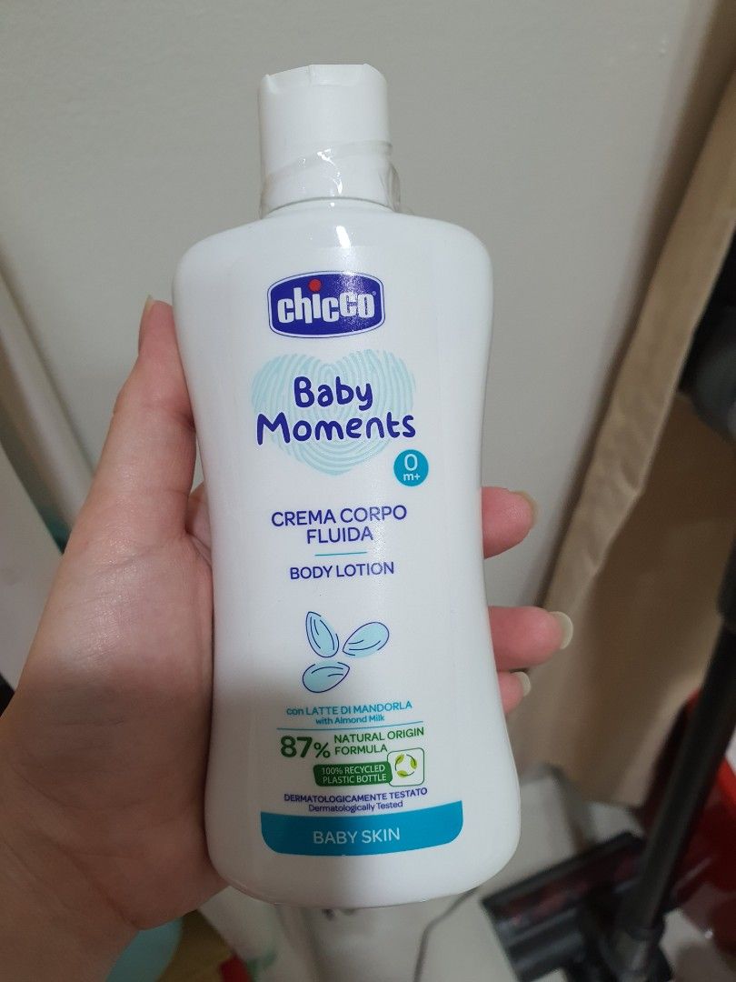 Chicco baby moments body lotion, Babies & Kids, Bathing & Changing, Baby  Toiletries & Grooming on Carousell