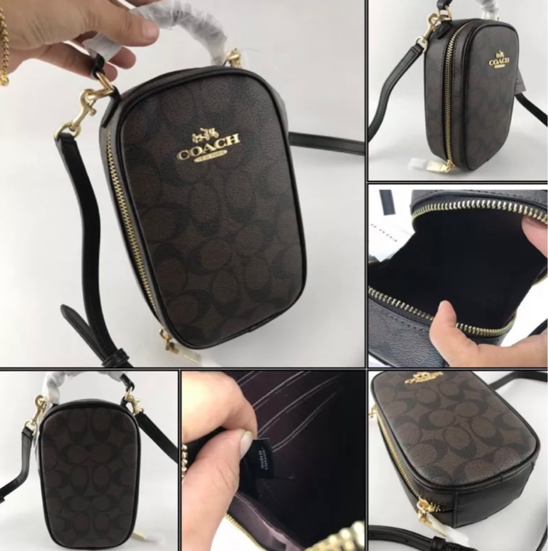 ONHAND CLEARANCE SALE‼️AUTHENTIC COACH EVA PHONE CROSSBODY BAG