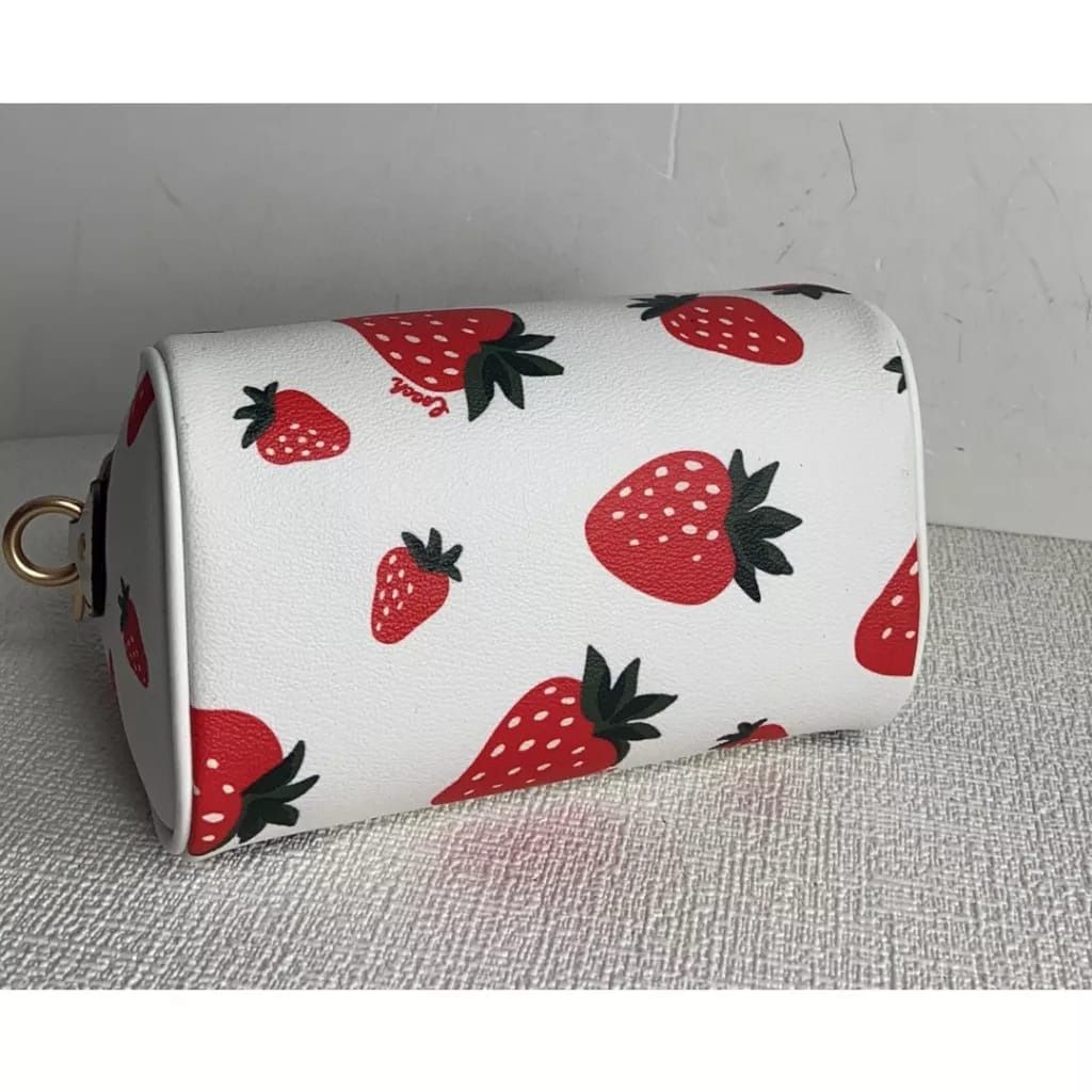 COACH®  Mini Rowan Crossbody With Wild Strawberry Print